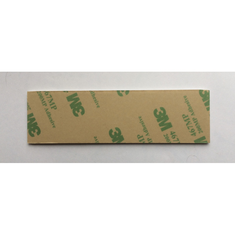 plaque adhésive "SONNETTES + FLECHE" gauche noire