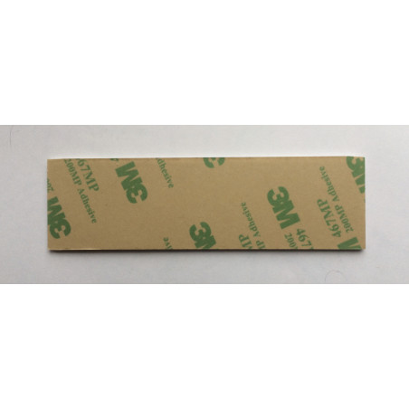 plaque adhésive "SONNETTES + FLECHE" gauche noire