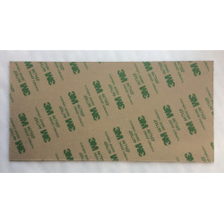 plaque de porte ivoire format 48x100 mm personnalisable 3 lignes 2