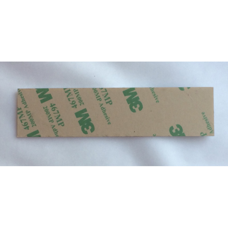 étiquette boite aux lettres, interphone, personnalisable 1 ligne ivoire