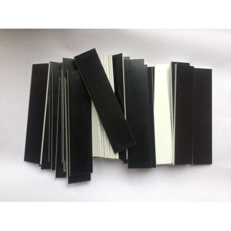 Numéro de maison + flèche à gauche format 150 x 200 mm