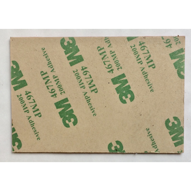plaque adhésive "DEFENSE D'AFFICHER" rouge