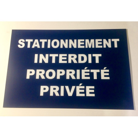 Plaque Aluminium AUA SIGNALETIQUE - Panneau Risque De Mise En Fourrière-AI - 210x300 Mm Panneau Attention Au Chien