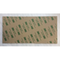 plaque de porte ivoire format 75x150 mm personnalisée 1 ligne 2