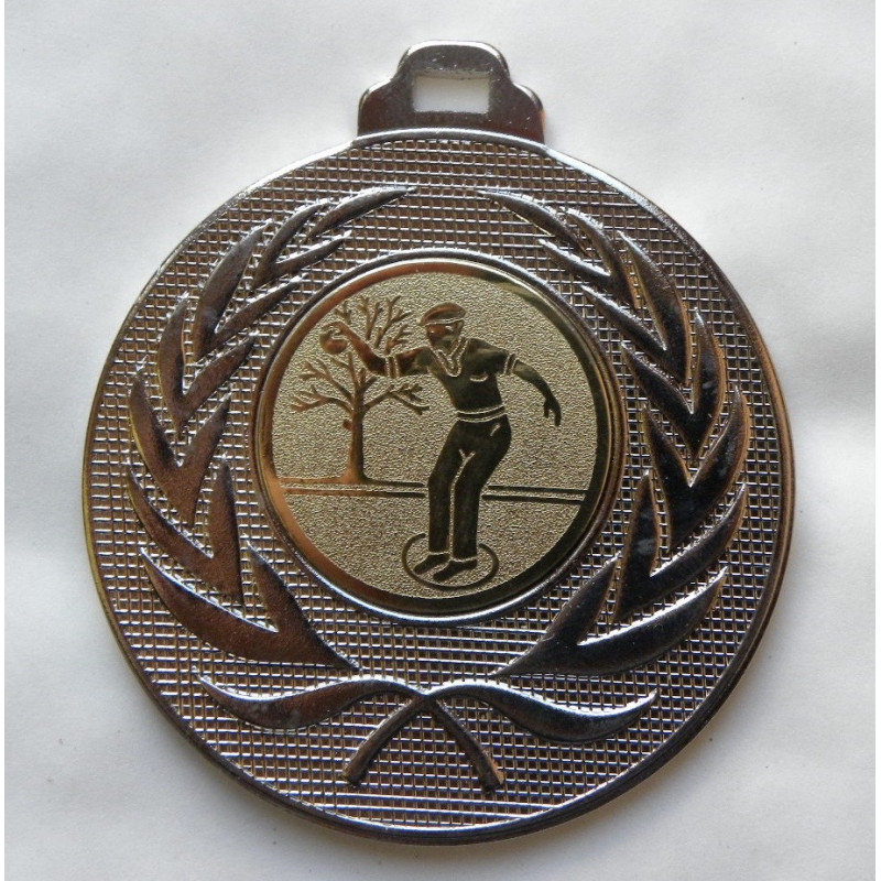 PLAQUE FUNÉRAIRE PÉTANQUE JEU DE BOULES PFM10673