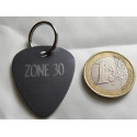 Médaille chien médiator argenté  personnalisable gravure