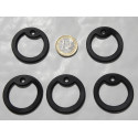 silencieux gi dog tag en caoutchouc  pour plaque militaire