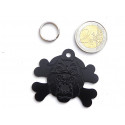 Médaille gravée "MOLOSSE" noire pour grand Chien gravure 1 face