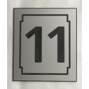 stickers  numéro boite aux lettres personnalisation en ligne