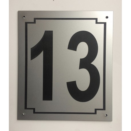 NUMERO DE MAISON  ft 200 x 300 mm personnalisation en ligne