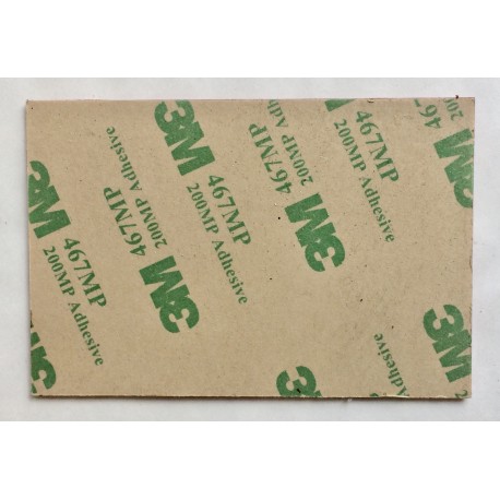 plaque de boite au lettre  "ATTENTION AU CHIEN" format 50 x 75 mm