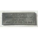 plaque de texte de remplacement trodat printy 4912
