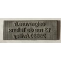plaque de texte de remplacement trodat printy 4910