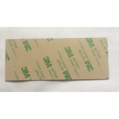 plaque adhésive "OUVERTURE PORTE" argentée