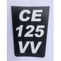 2 plaques immatriculation KTM noire personnalisable moto non homologué