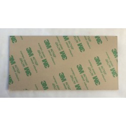 plaque adhésive "NE PAS TIRER APPUYER SUR LE BOUTON" dorée 2